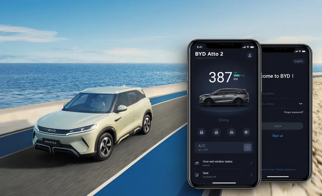 Điều khiển từ xa BYD App