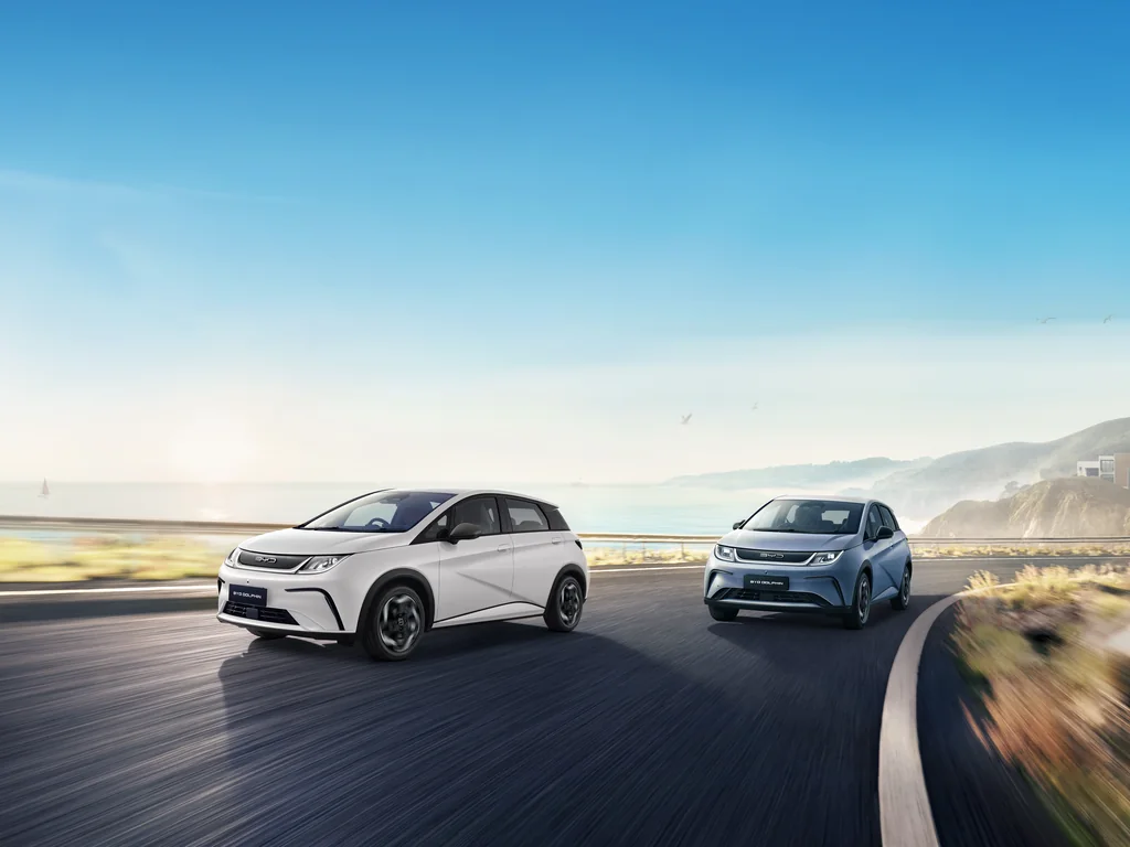 BYD Dolphin 2026 trên cung đường ven biển