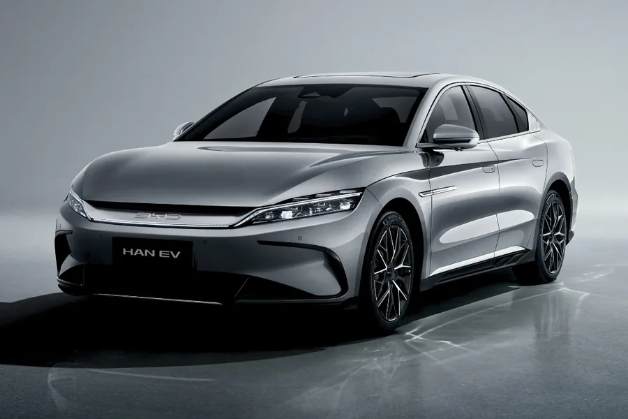 Thiết kế Dragon Face hạng sang — BYD Han
